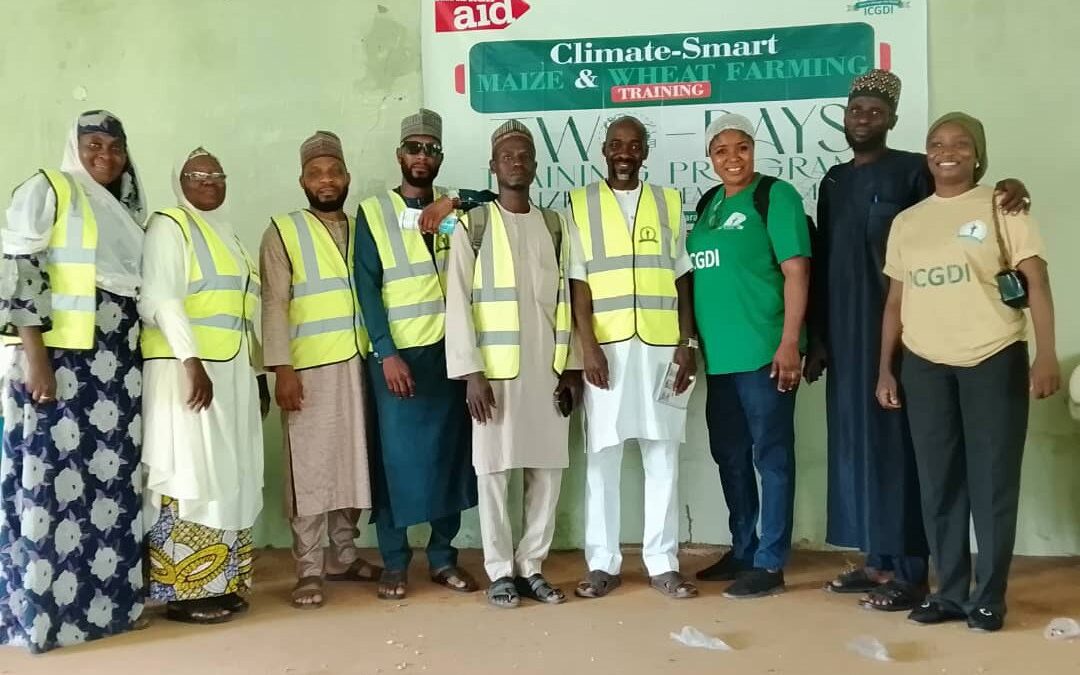 Extension workers training for the phase 2 of our Climate Smart Farming